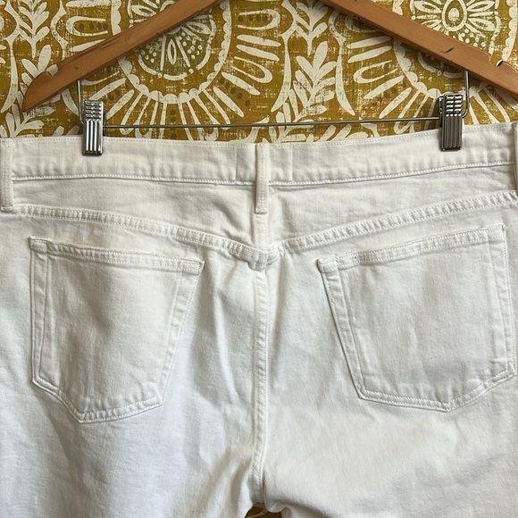 NWT FRAME Denim L’Homme Cut Off Jean Shorts in Off White $175 size 38 - Picture 12 of 16